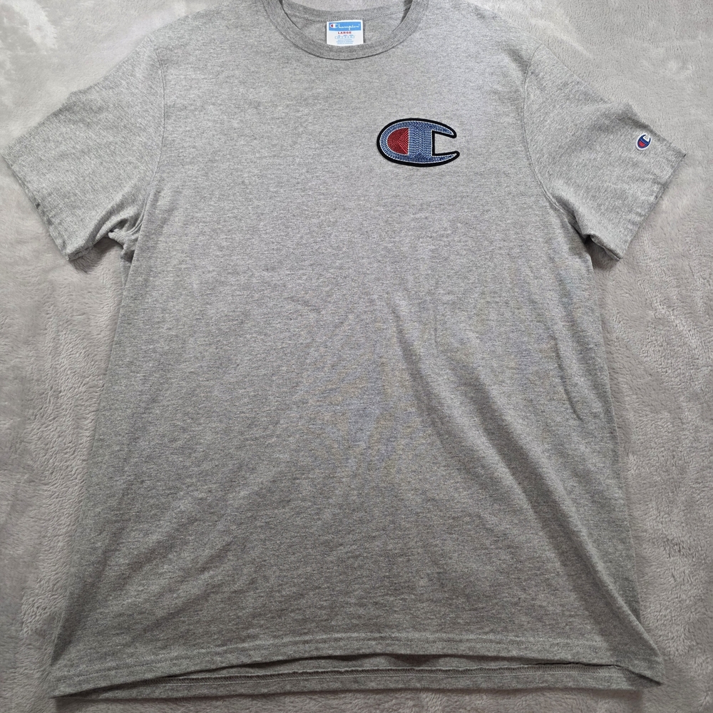 Champion Gray Men's T-Shirt